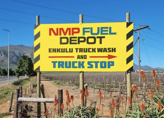 Enkulu Truck Stop Logo