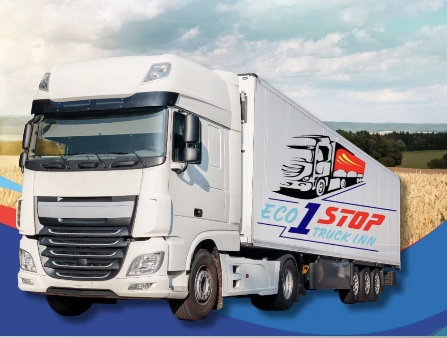 Eco 1 Stop Truck Inn Logo