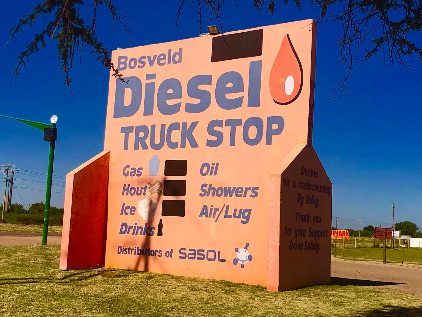Bosveld Diesel Truck Stop Logo