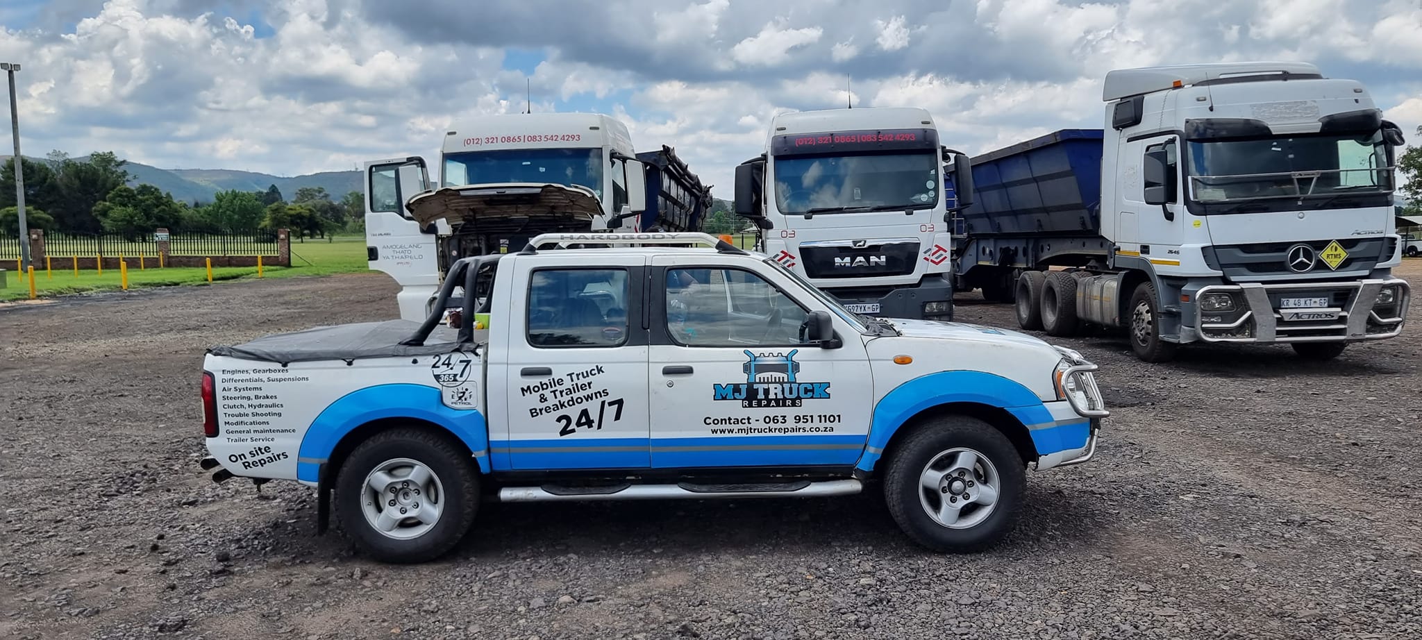 MJ Truck Repairs Logo