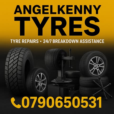 Angel kenny Tyres Logo