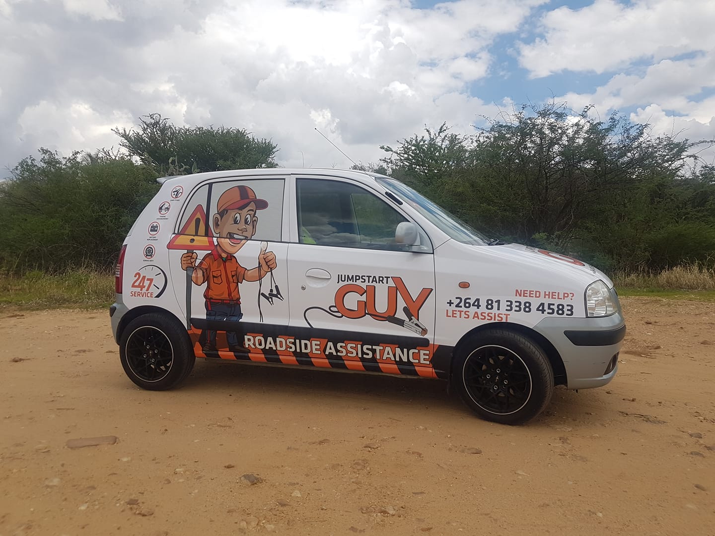 Jump Start & Roadside Assistance Logo